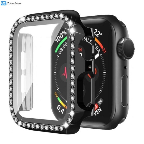 کاور اپیکوی مدل Diamond Cover Apple Watch مناسب برای اپل واچ سری 10 سایز 42 میلی متری