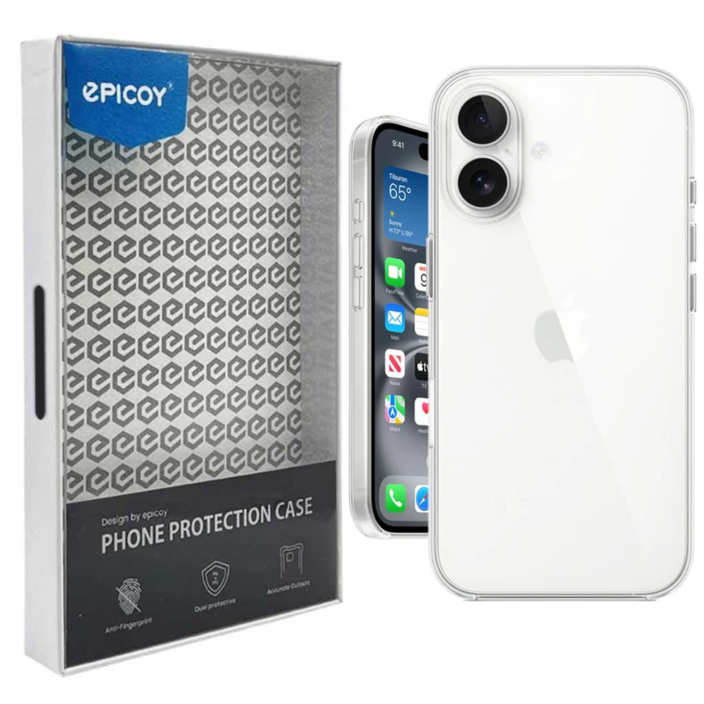 کاور اپیکوی مدل Transparent Clear مناسب برای گوشی موبایل اپل iPhone 16