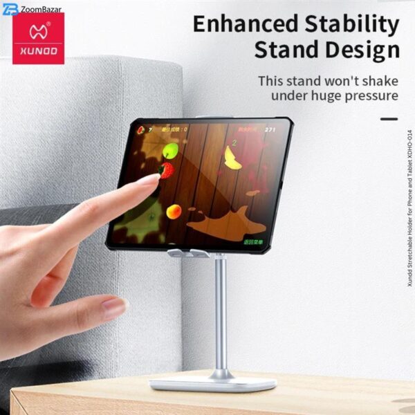 پایه نگهدارنده گوشی موبایل و تبلت ژاند مدل Stretchable Desktop Holder 014