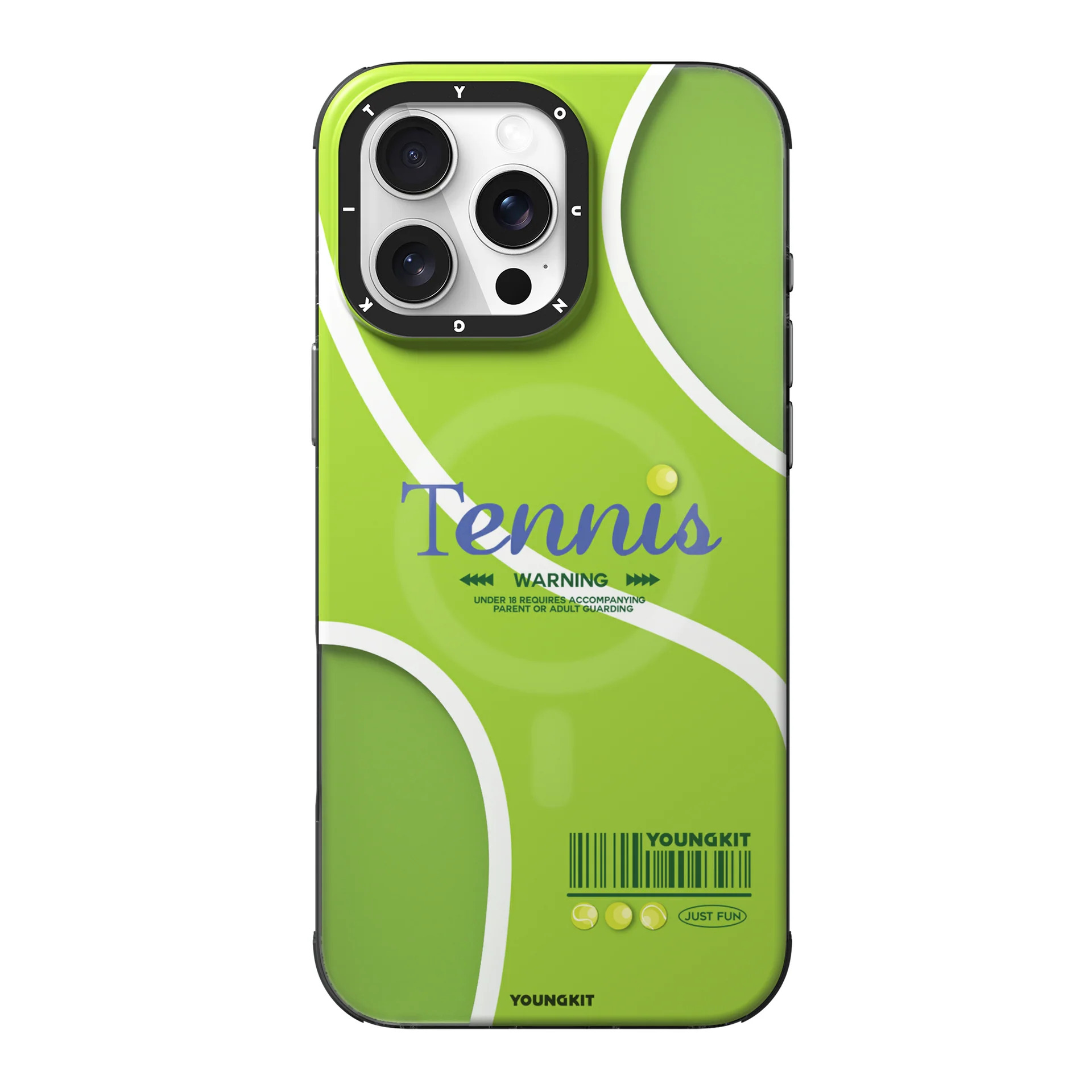 کاور یانگ کیت مدل tennis مناسب برای گوشی موبایل اپل iphone 16promax