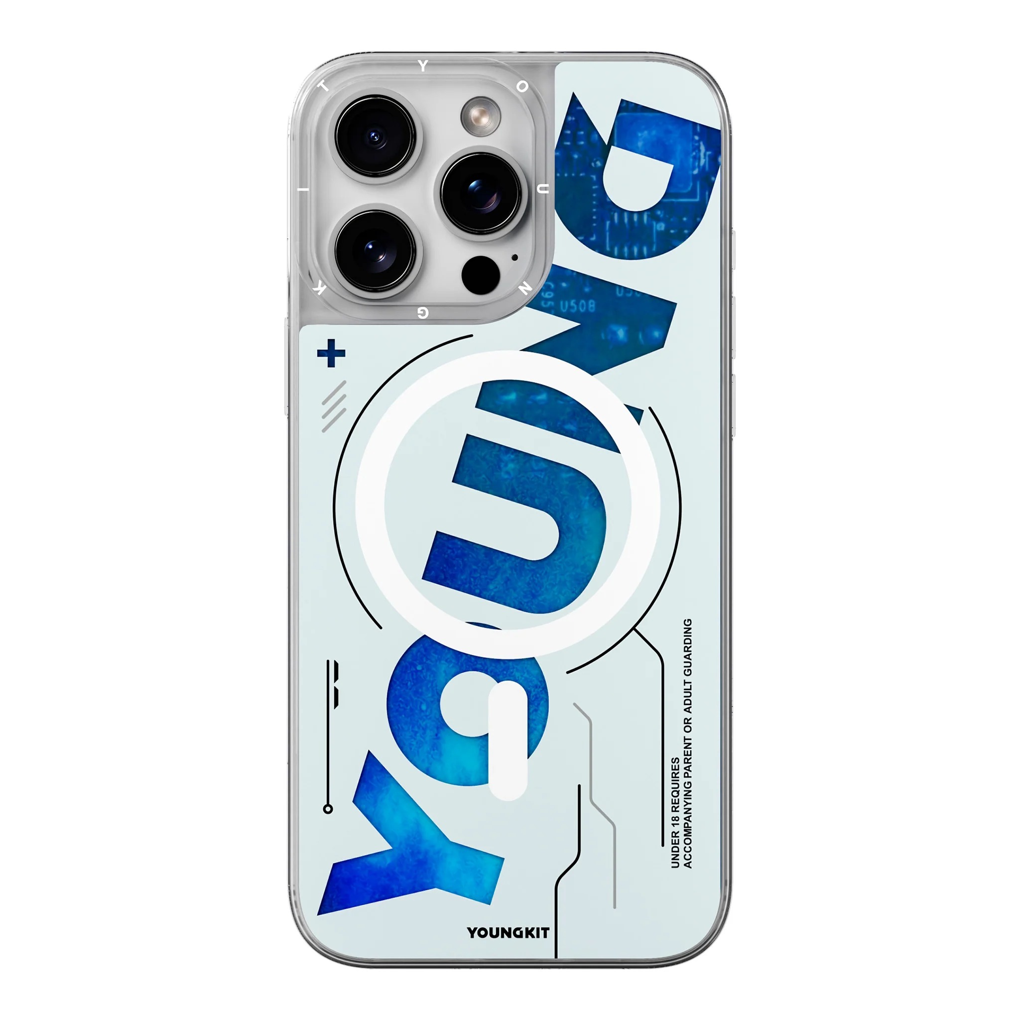 کاور یانگ کیت مدل Futuristic Magsafe 002 مناسب برای گوشی موبایل اپل iPhone 16 Pro Max