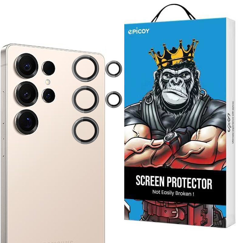 محافظ لنز دوربین اپیکوی مدل HD-ColorLens مناسب برای گوشی موبایل سامسونگ Galaxy S25 Ultra