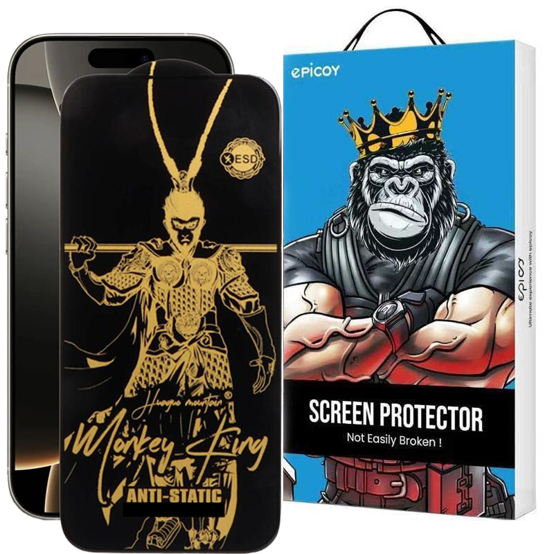 محافظ صفحه نمایش اپیکوی مدل Wukong ESD مناسب برای گوشی موبایل اپل iPhone 16 Pro
