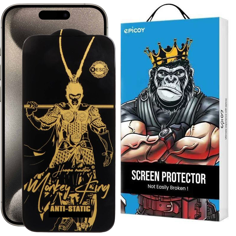محافظ صفحه نمایش اپیکوی مدل Wukong ESD مناسب برای گوشی موبایل اپل iPhone 15 Pro Max