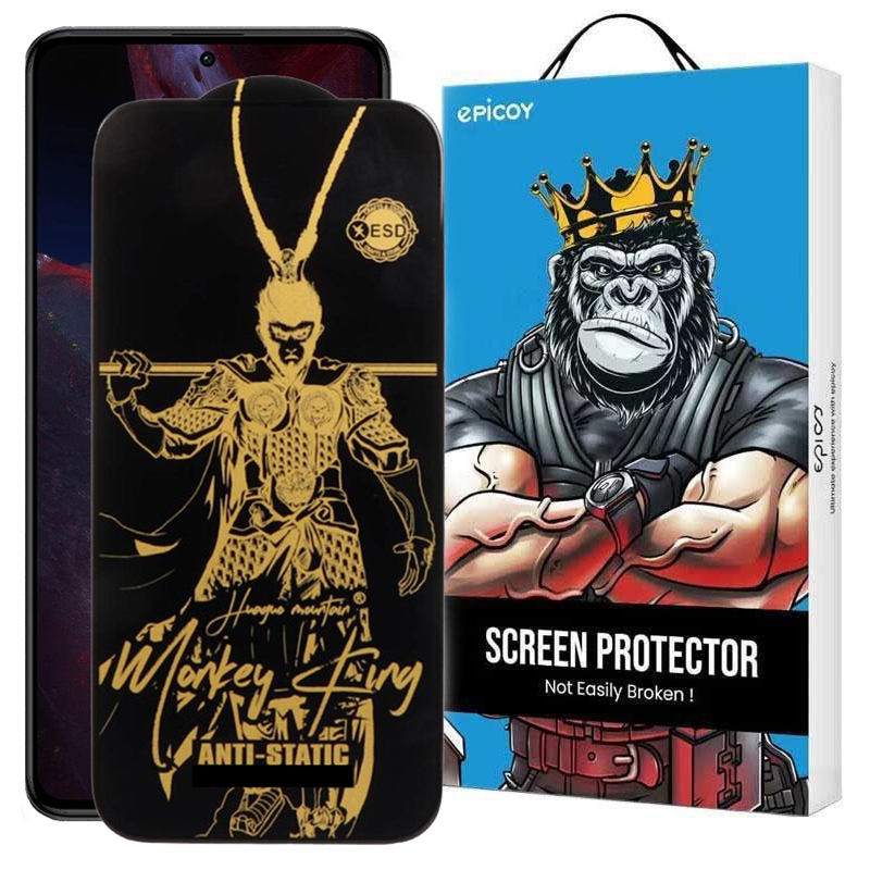 محافظ صفحه نمایش اپیکوی مدل Wukong ESD مناسب برای گوشی موبایل شیائومی Poco F6 Pro/F6/F5 Pro/F5/F4 GT/F4/F3 GT/F3/Turbo 3