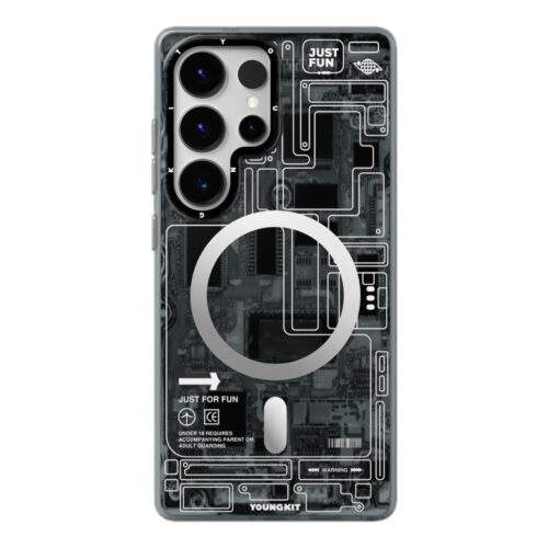 کاور یانگ کیت مدل Cyberpunk Tech مناسب برای گوشی موبایل سامسونگ Galaxy S25 Ultra