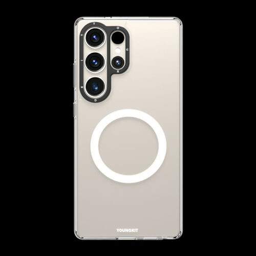 کاور یانگ کیت مدل Gemstone Glass Back Soft Frame مناسب برای گوشی موبایل سامسونگ Galaxy S25 Ultra