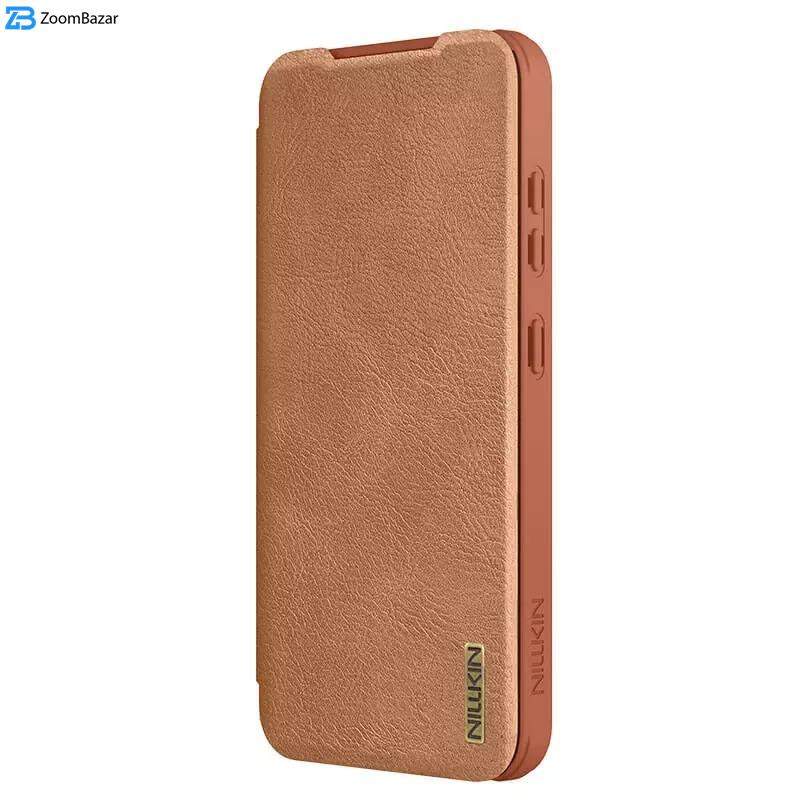 کیف کلاسوری نیلکین مدل Qin Pro مناسب برای گوشی موبایل سامسونگ Galaxy S25