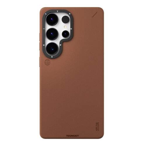 کاور یانگ کیت مدل Matte Leather Case مناسب برای گوشی موبایل سامسونگ Galaxy S25 Ultra