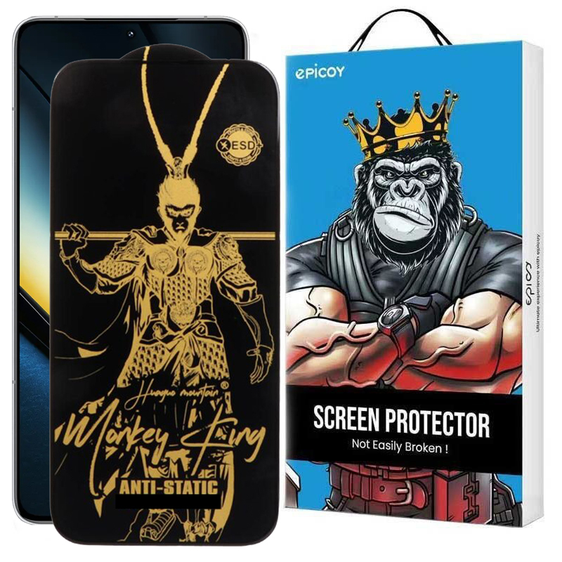 محافظ صفحه نمایش اپیکوی مدل Wukong ESD مناسب برای گوشی موبایل شیائومی Poco F6/F6 Pro/Redmi Turbo 3