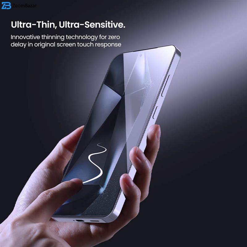 محافظ صفحه نمایش نیلکین مدل H Plus Pro مناسب برای گوشی موبایل سامسونگ Galaxy S25 به همراه کیت نصب