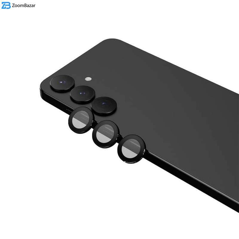 محافظ لنز لِولو مدل Lucent Trio AR مناسب برای گوشی موبایل سامسونگ Galaxy S25