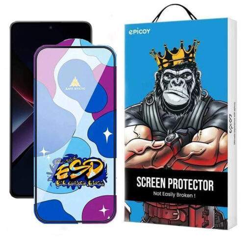 محافظ صفحه نمایش اپیکوی مدل Star ESD مناسب برای گوشی موبایل شیائومی Poco X7 Pro / X6 Pro / Redmi Note 14 / Turbo 4
