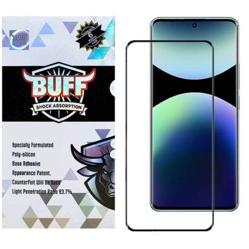 محافظ صفحه نمایش بوف مدل 5D-G مناسب برای گوشی موبایل شیائومی Redmi Note 14 Pro Plus/ Note 14 Pro 4G/5G / Poco X7