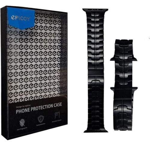 بند اپیکوی مدل Strict Steel مناسب برای اپل واچ سری 1/2/3/4/5/6/7/8/SE/Ultra سایز 42/44/45/49 میلی متری