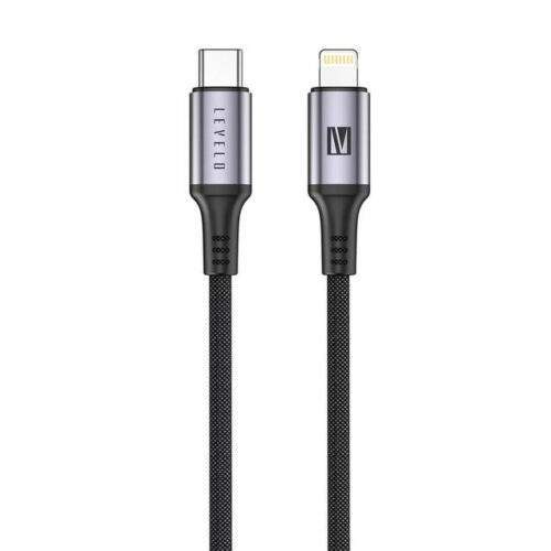 کابل تبدیل USB-C به لایتنینگ لِولو مدل LVLOCLCBK طول 1متر
