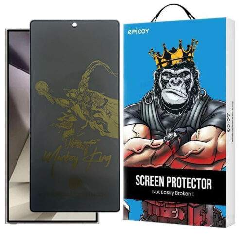 محافظ صفحه نمایش حریم شخصی اپیکوی مدل Monkey King مناسب برای گوشی موبایل سامسونگ Galaxy S24 Ultra