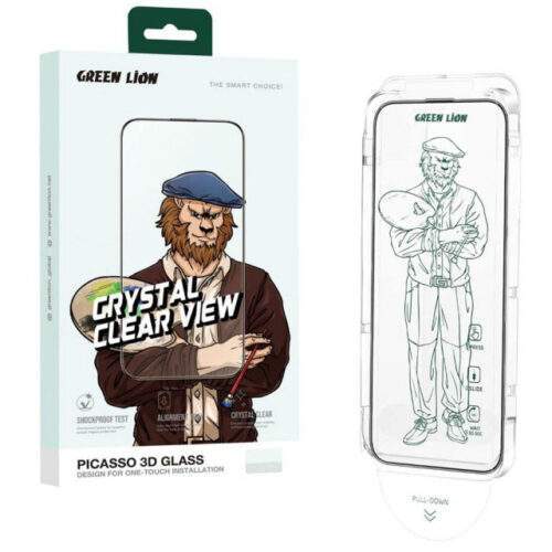 محافظ صفحه نمایش گرین لاین مدل Picasso 3D مناسب برای گوشی موبایل اپل iphone 16 pro