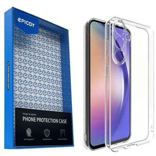 کاور اپیکوی مدل Transparent Clear مناسب برای گوشی موبایل سامسونگ Galaxy S24 FE