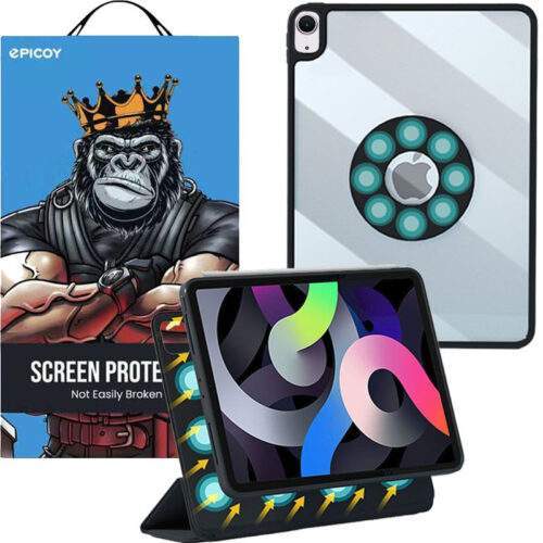 کیف کلاسوری اپیکوی مدل Xundd Rotating 360 مناسب برای تبلت اپل iPad Air 13 2025 / iPad Air 13 2024 / iPad Pro 12.9 2022 / 2021 / 2020