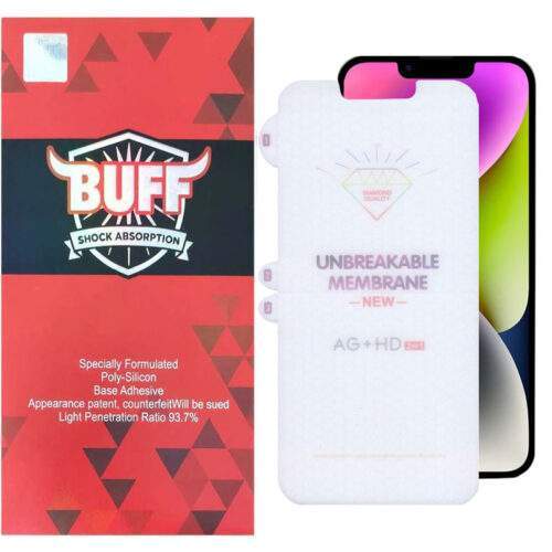 محافظ صفحه نمایش بوف مدل Hydrogel-Double مناسب برای گوشی موبایل اپل iPhone 16e/14/13 Pro/13