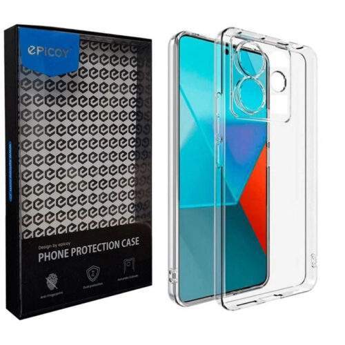 کاور اپیکوی مدل Transparent Clear مناسب برای گوشی موبایل شیائومی Redmi Note 14 4G