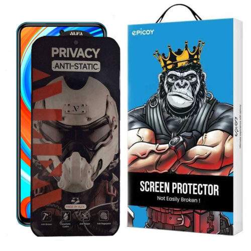 محافظ صفحه نمایش حریم شخصی اپیکوی مدل Alpha مناسب برای گوشی موبایل شیائومی Redmi Note 9 Pro Max/Note 9 Pro 5G/Note 9 Pro 4G/Note 9S