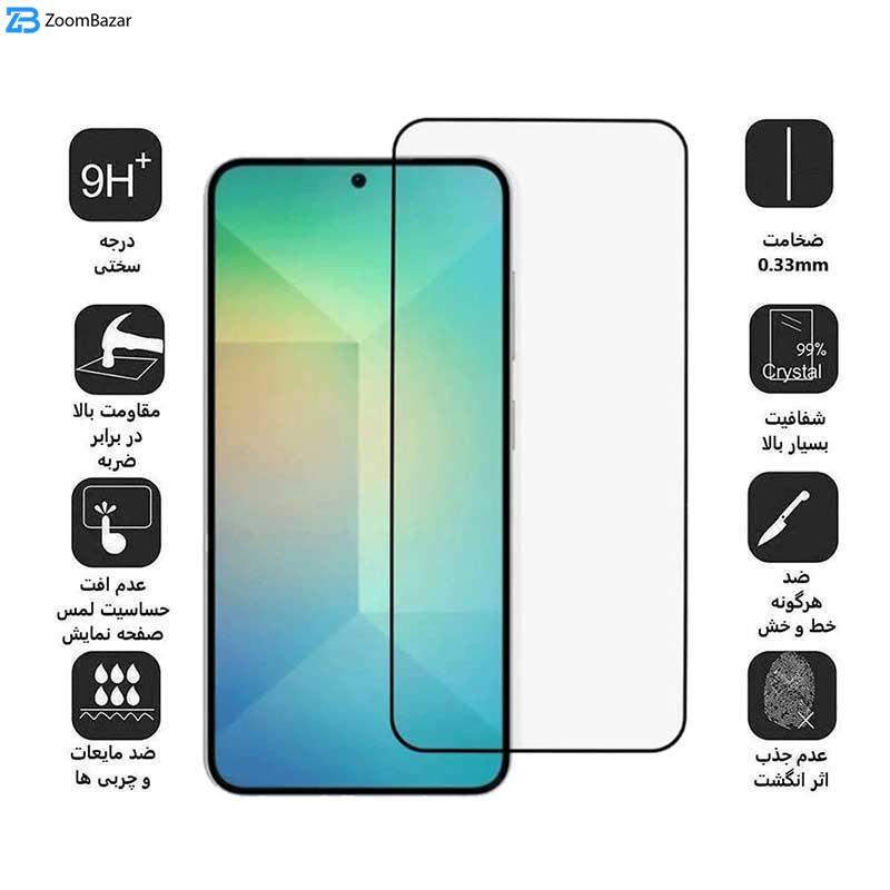 محافظ صفحه نمایش اپیکوی مدل Anti-Static مناسب برای گوشی موبایل سامسونگ Galaxy S25