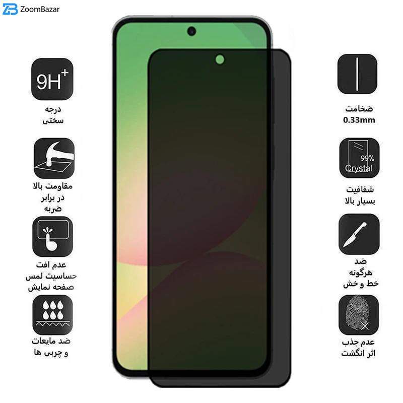 محافظ صفحه نمایش حریم شخصی اپیکوی مدل Privacy مناسب برای گوشی موبایل ناتینگ فون 3A / 3A Pro