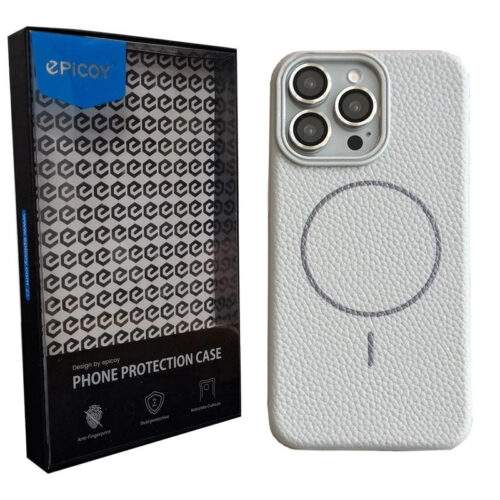 کاور اپیکوی مدل Leather Magnetic مناسب برای گوشی موبایل اپل iPhone 16 Pro