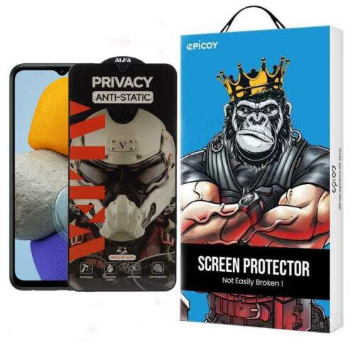 محافظ صفحه نمایش حریم شخصی اپیکوی مدل Alpha مناسب برای گوشی موبایل سامسونگ Galaxy M23 4G/M14 5G/M13 5G/M13 4G India /A12 4G India
