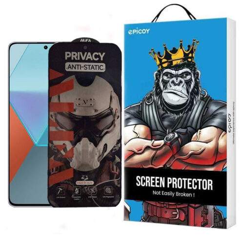محافظ صفحه نمایش حریم شخصی اپیکوی مدل Alpha مناسب برای گوشی موبایل شیائومی Redmi Note 13 Pro 4G/5G /Note 13 4G/5G /Note 13R Pro