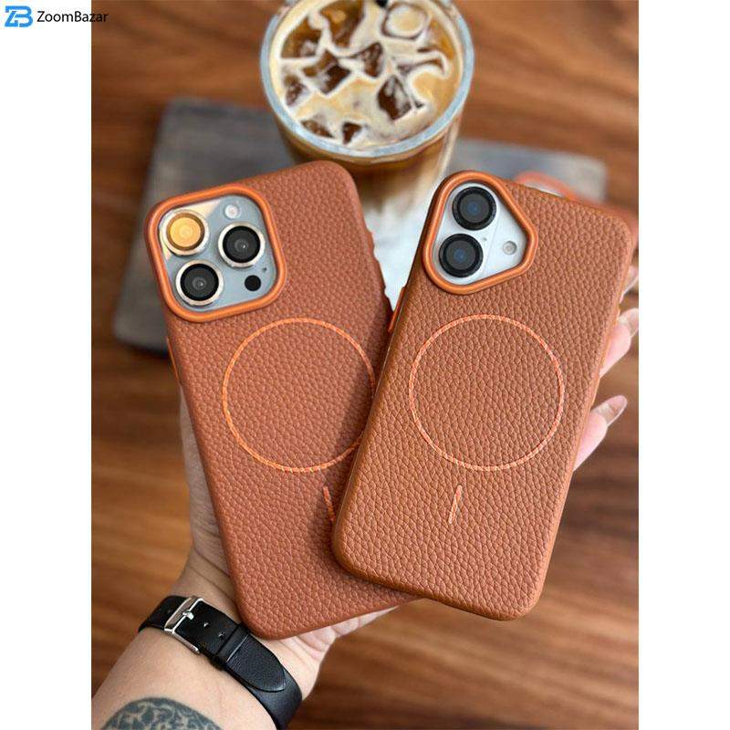کاور اپیکوی مدل Leather Magnetic مناسب برای گوشی موبایل اپل iPhone 16 Pro Max