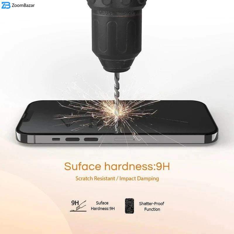 محافظ صفحه نمایش حریم شخصی اپیکوی مدل Privacy مناسب برای گوشی موبایل ناتینگ فون 3A / 3A Pro