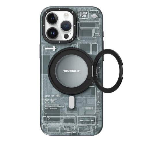 کاور یانگ کیت مدل cyberpunk 360 مناسب برای گوشی موبایل اپل iPhone 16 Pro max