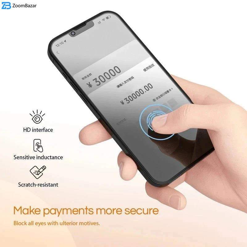 محافظ صفحه نمایش حریم شخصی اپیکوی مدل Privacy مناسب برای گوشی موبایل ناتینگ فون 3A / 3A Pro