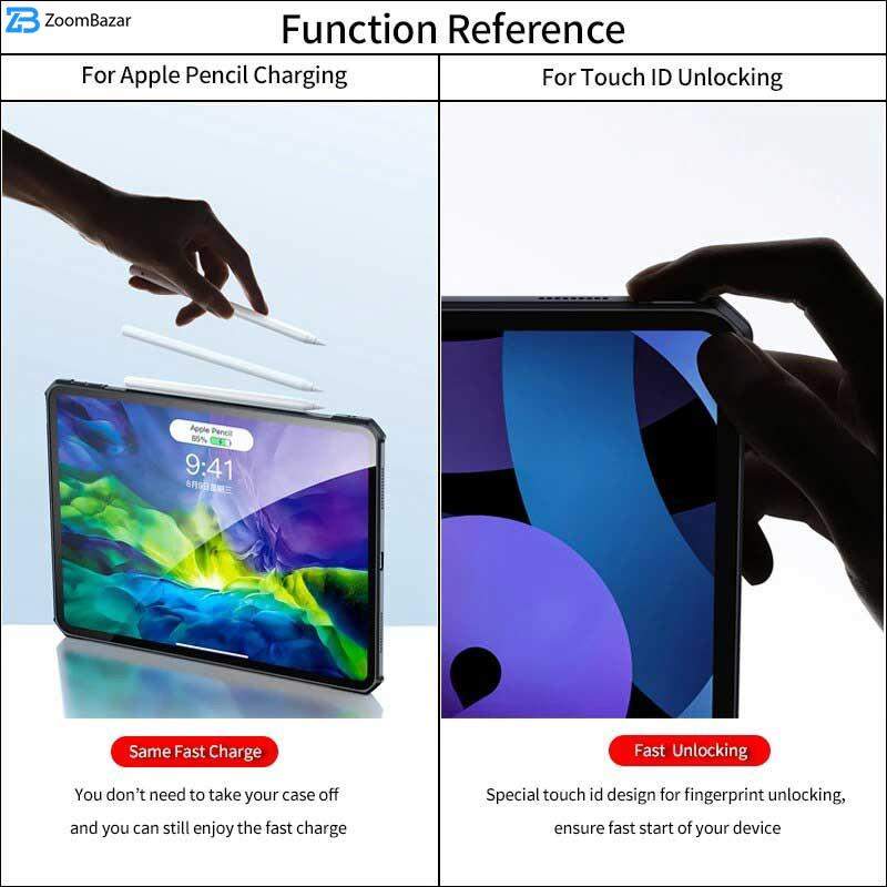 کاور اپیکوی مدل Xundd Beatle مناسب برای تبلت اپل iPad Air 13 2025 / iPad Air 13 2024 / iPad Pro 12.9 2022 / 2021 / 2020