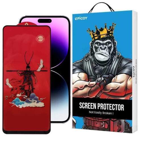 محافظ صفحه نمایش اپیکوی مدل Monkey King مناسب برای گوشی موبایل اپل iPhone 16e / 13 / 13 Pro/ 14