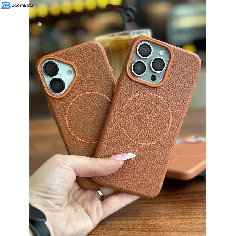کاور اپیکوی مدل Leather Magnetic مناسب برای گوشی موبایل اپل iPhone 16 Pro Max