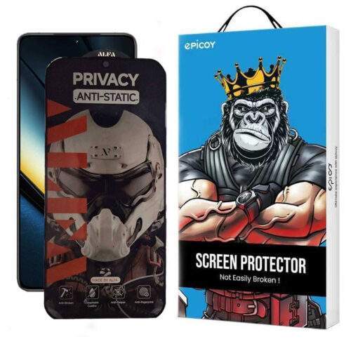 محافظ صفحه نمایش حریم شخصی اپیکوی مدل Alpha مناسب برای گوشی موبایل شیائومی Poco F6 Pro/ Poco F6/ Redmi Turbo 3