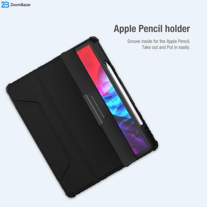 کیف کلاسوری نیلکین مدل Camshield Bumper مناسب برای تبلت اپل (2022 / 2021 / 2020) iPad Air13(2025) / iPad Air13(2024) /iPad 12.9