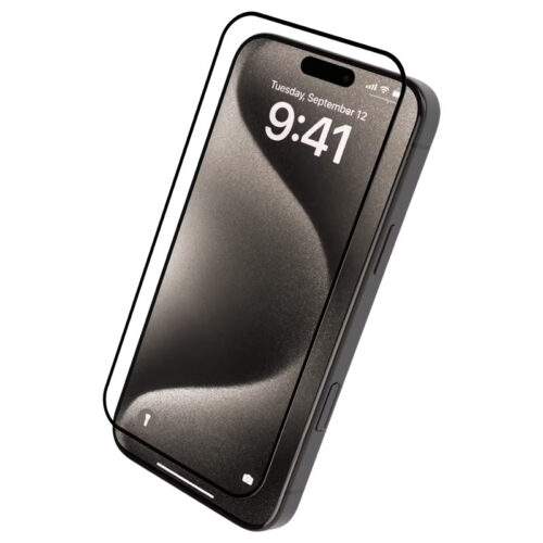 محافظ صفحه نمایش لِولو مدل 3D Resin Glue مناسب برای گوشی موبایل اپل iPhone 16/15/14 Pro