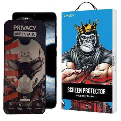 محافظ صفحه نمایش حریم شخصی اپیکوی مدل Alpha مناسب برای گوشی موبایل شیائومی Redmi K50 Ultra/ K50 Gaming/ K50 Pro/ K50 5G