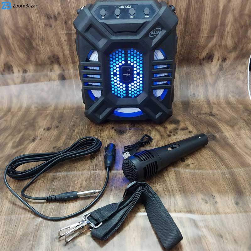 اسپیکر بلوتوثی قابل حمل ای ال دبلیو مدل GTS-1222