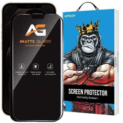 محافظ صفحه نمایش مات اپیکوی مدل AG Matte Etching مناسب برای گوشی موبایل اپل iPhone 16e/14/13 Pro/13