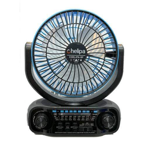 اسپیکر قابل حمل چلیپا مدل Fan Solar Power ظرفیت 4000 میلی آمپر ساعت