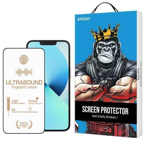 محافظ صفحه نمایش اپیکوی مدل UltraSound مناسب برای گوشی موبایل اپل iPhone 16e /14 /13 /13 Pro