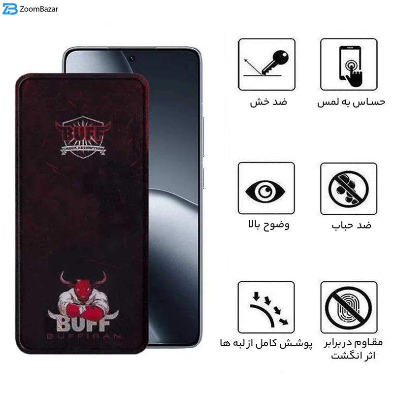 محافظ صفحه نمایش بوف مدل Muscle-Bull مناسب برای گوشی موبایل شیائومی Poco F7 Ultra / Poco F7 Pro /Xiaomi 15s Pro