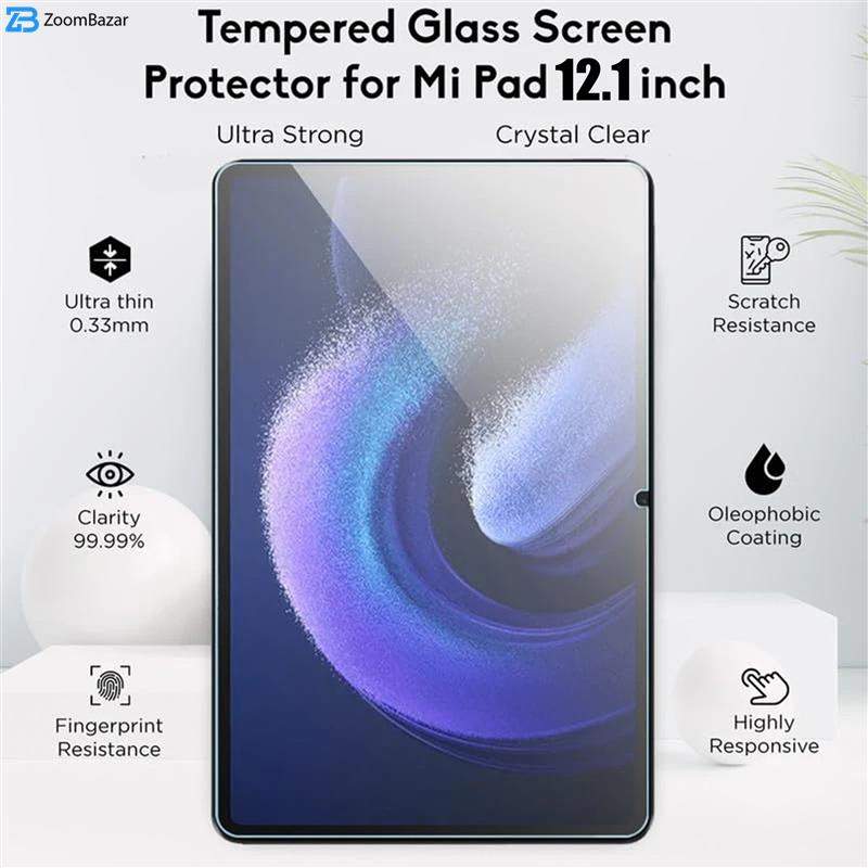 محافظ صفحه نمایش 5D اپیکوی مدل Super Power مناسب برای تبلت شیائومی Redmi Pad Pro 12.1 / Poco Pad 12.1