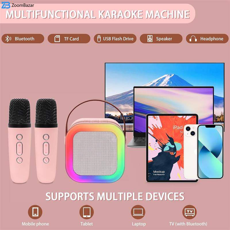 اسپیکر بلوتوثی قابل حمل مدل K12